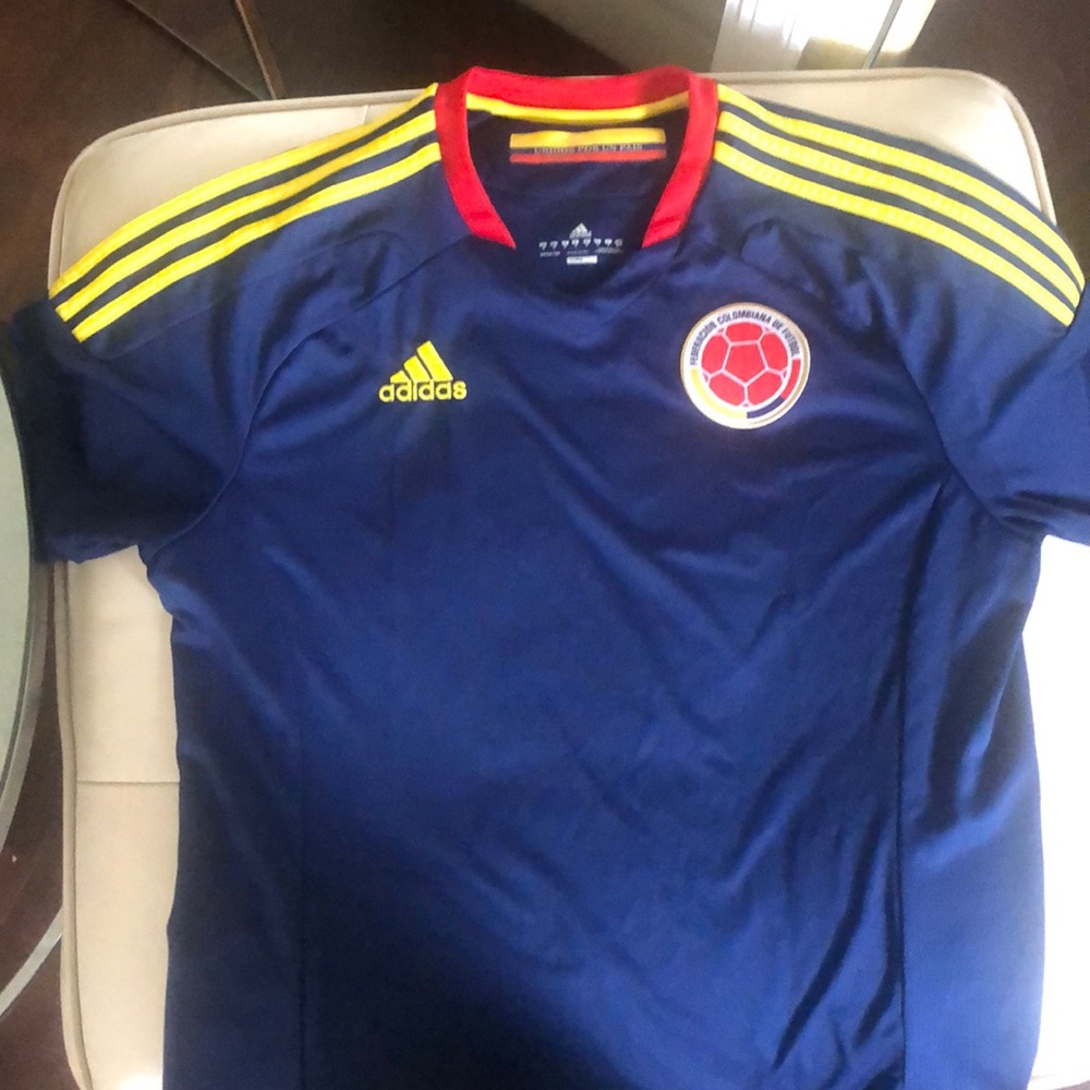 Colombia Adidas 2014 World Cup Away Jersey